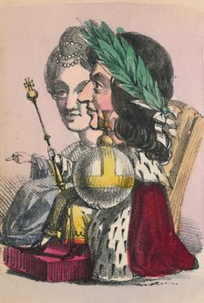 William & Mary 1856. Artist: Alfred Crowquill