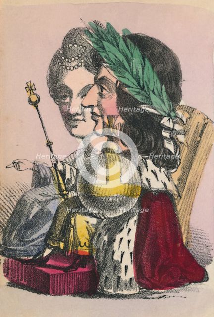 'William & Mary', 1856. Artist: Alfred Crowquill.