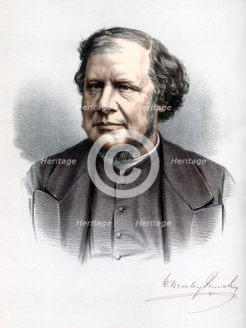 William Morley Punshon, English Nonconformist divine, c1890.Artist: Cassell, Petter & Galpin