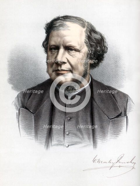 William Morley Punshon, English Nonconformist divine, c1890.Artist: Cassell, Petter & Galpin