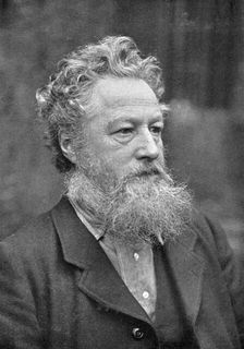 William Morris (1834-1896), English socialist, artist, craftsman and poet