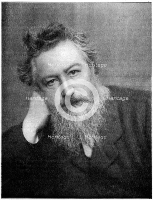 William Morris (1834-1996), English artist and writer, 1930s.Artist: Frederick Hollyer