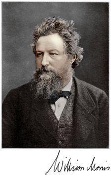 William Morris, 19th-century English artist, writer, socialist and activist, (1901)