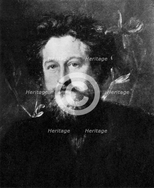 William Morris, English artist, writer, socialist and activist, late 19th century, (c1920). Artist: Unknown