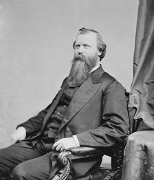 William Morris Stewart of Nevada, between 1860 and 1875. Creator: Unknown