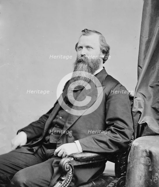 William Morris Stewart of Nevada, between 1860 and 1875. Creator: Unknown.