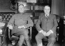 William Moulton Ingraham, Asst. Secretary of War, with His Successor Benedict Crowell,1917 Creator: Harris & Ewing