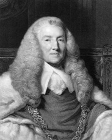 William Murray, 1st Earl of Mansfield, 18th century British judge and politician, (1836).Artist: W Holl