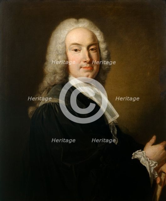 William Murray, 1st Earl of Mansfield, British jurist, c1742. Artist: Unknown.