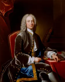 William Murray, Earl of Mansfield, British lawyer, politician and judge, c1738. Artists: Jean Baptiste van Loo, John Giles Eccardt