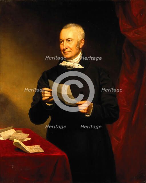 William Newnham (1790-1865), medical practitioner at Farnham, Surrey..., 1856. Creator: James Andrews.