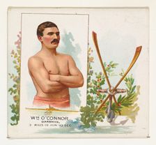 William O'Connor, Oarsman, from World's Champions, Second Series (N43) for Allen & Ginter ..., 1888. Creator: Unknown