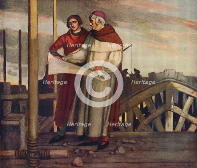 'William of Wykeham Building Winchester', 1912. Artist: Unknown.