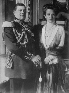 William of Hohenzollern and wife, between c1910 and c1915. Creator: Bain News Service