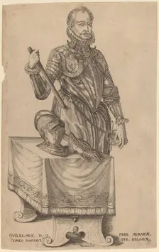 William of Nassau, Prince of Orange. Creator: Christoffel van Sichem I