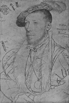 William Parr, Marquess of Northampton c1538-1542 (1945). Artist: Hans Holbein the Younger