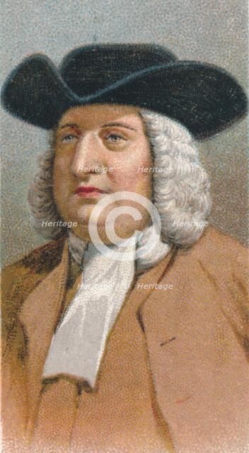William Penn (1644-1718), English member of the Society of Friends, popularly known as Quakers, 1924 Artist: Unknown