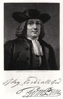 William Penn 19th century. Creator: John Sartain