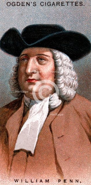 William Penn, English member of the Society of Friends, popularly known as Quakers, 1920. Artist: Unknown