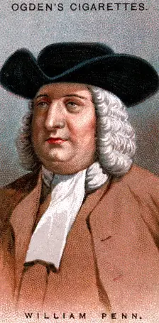 William Penn, English member of the Society of Friends, popularly known as Quakers, 1920
