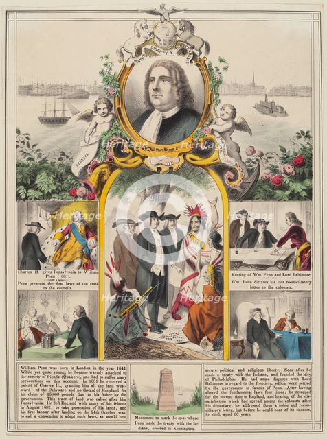 William Penn's History. Creator: Unknown.