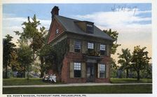 William Penn's Mansion, Fairmount Park, Philadelphia, Pennsylvania, USA, 1914