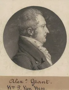 William Peter Van Ness, 1807. Creator: Charles Balthazar Julien Févret de Saint-Mémin
