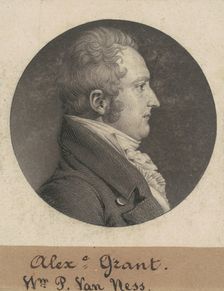 William Peter Van Ness, 1807. Creator: Charles Balthazar Julien Févret de Saint-Mémin