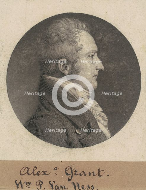 William Peter Van Ness, 1807. Creator: Charles Balthazar Julien Févret de Saint-Mémin.