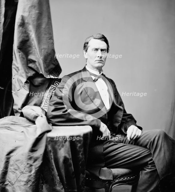 William Peter Sprague of Ohio, between 1860 and 1875. Creator: Unknown.