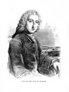 William Pitt, 1st Earl of Chatham, British Whig statesman, 1872