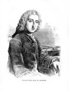 William Pitt, 1st Earl of Chatham, British Whig statesman, 1872