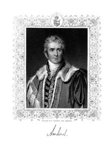 William Pitt Amherst, 1st Earl Amherst, British statesman and diplomat, 19th century.Artist: S Freeman