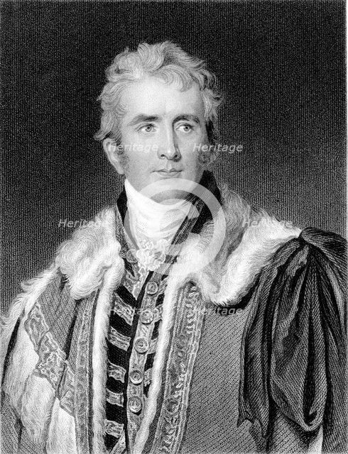 William Pitt Amherst, 1st Earl Amherst of Arracan (1773-1857), British statesman. Artist: Unknown