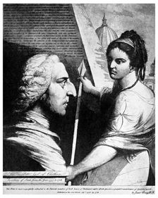 William Pitt, Earl of Chatham, British politician, 18th century (1956)