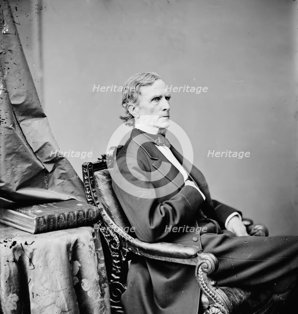 William Pitt Fessenden, between 1860 and 1875. Creator: Unknown.