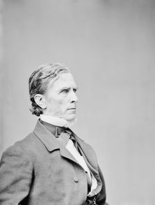 William Pitt Fessenden of Maine, between 1855 and 1865. Creator: Unknown