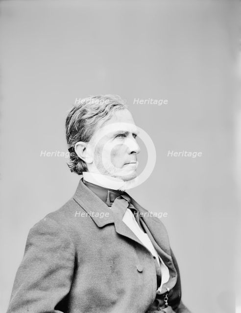 William Pitt Fessenden of Maine, between 1855 and 1865. Creator: Unknown.