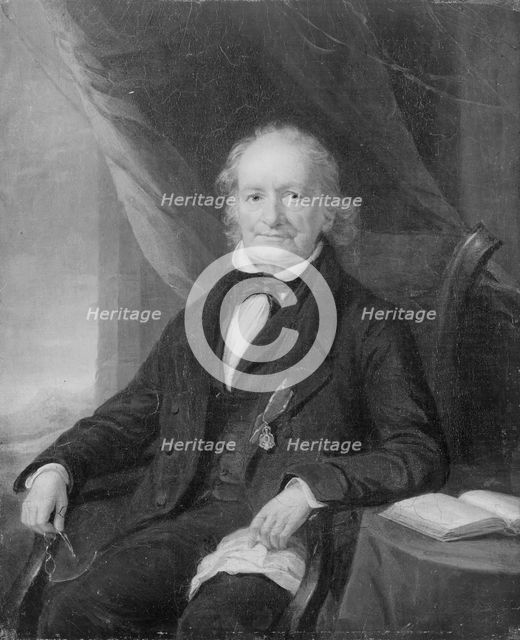 William Popham, ca. 1845. Creator: George Linen.