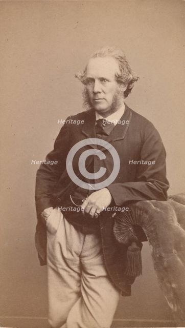 William Powell Frith, 1860s. Creator: Oliver François Xavier Sarony.