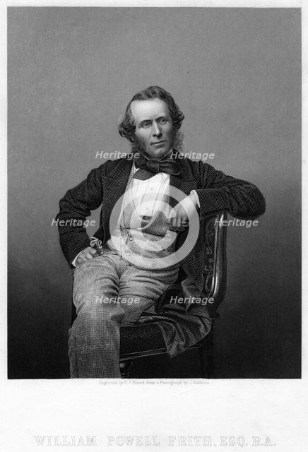 'William Powell Frith', c1860.Artist: DJ Pound