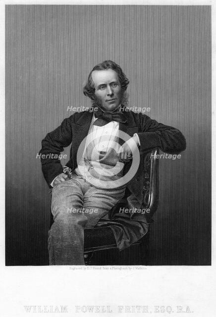 'William Powell Frith', c1860.Artist: DJ Pound