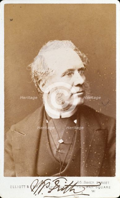 William Powell Frith, R.A., c1865. Creator: Elliott & Fry.