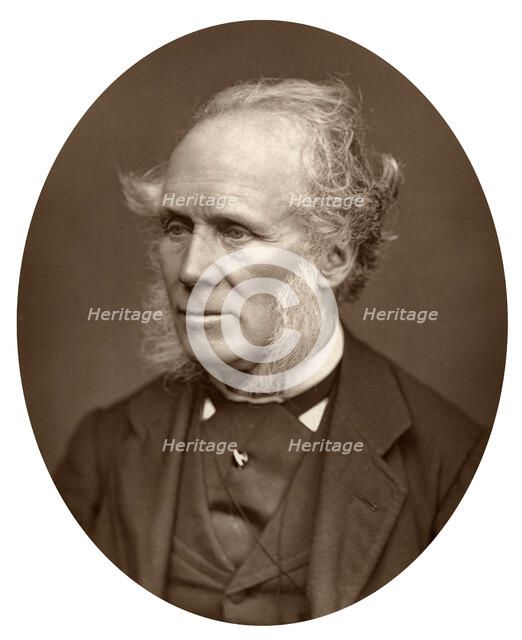 William Powell Frith, Royal Academician, 1880.Artist: Lock & Whitfield