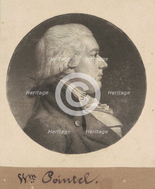 William Poyntell, 1807. Creator: Charles Balthazar Julien Févret de Saint-Mémin.