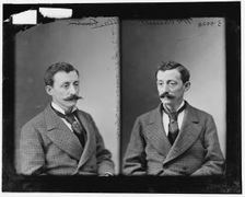 William Prescott, Sergt. of Arms, H. of R., between 1865 and 1880. Creator: Unknown