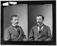 William Prescott, Sergt. of Arms, H. of R., between 1865 and 1880. Creator: Unknown