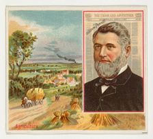 William Purcell, The Rochester Union and Advertiser, from the American Editors series (N35..., 1887. Creator: Allen & Ginter