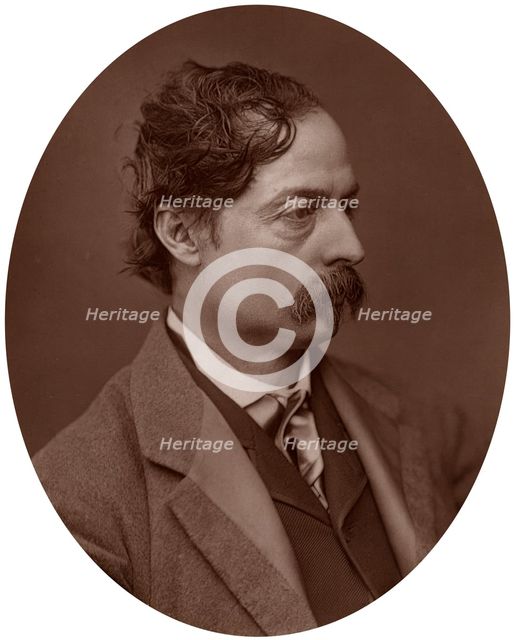 William Quiller Orchardson, artist and Royal Academician, 1882. Creator: Lock & Whitfield.