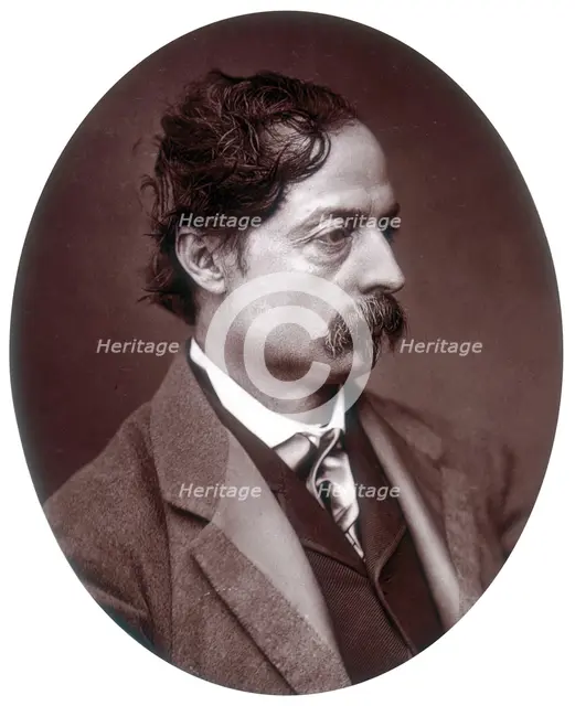 William Quiller Orchardson, artist and Royal Academician, 1882. Creator: Lock & Whitfield.